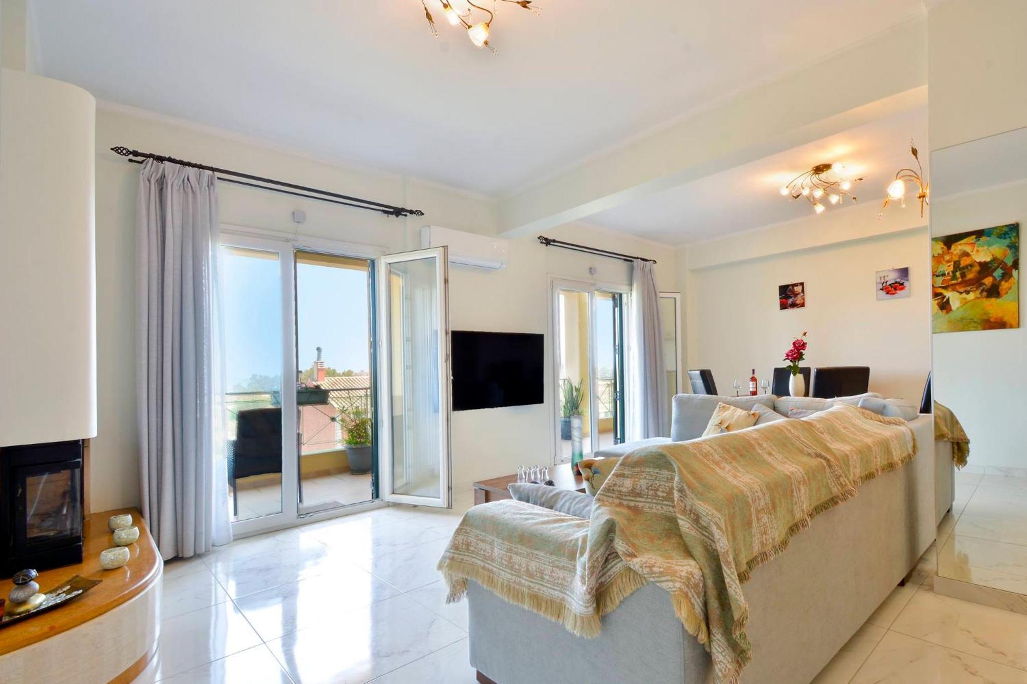 Corfu Seaty Apartment Potamós Екстериор снимка